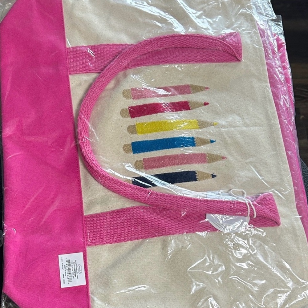 Mud Pie Pencil Tote Bag - Picture 6 of 6